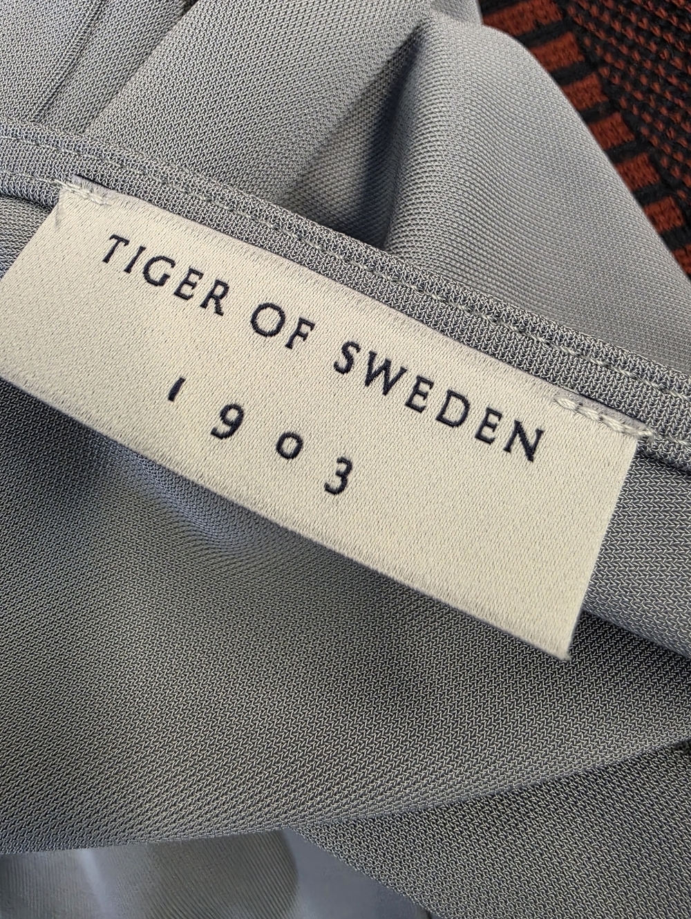 Tiger of Sweden cowl neck  jersey knit minimalist  High-Low midi length Dress - Picture 9 of 12